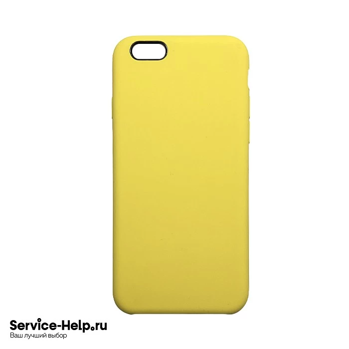 Чехол Silicone Case для iPhone 6 / 6S (лимон) без логотипа №55 COPY AAA+* купить оптом