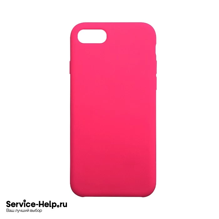 Чехол Silicone Case для iPhone 7 / 8 (кислотно-розовый) без логотипа №47 COPY AAA+* купить оптом