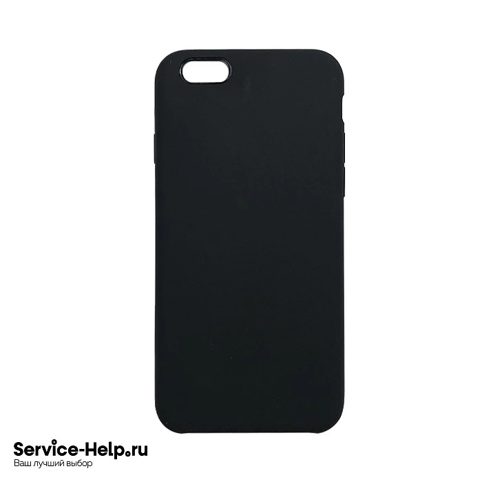 Чехол Silicone Case для iPhone 6 Plus / 6S Plus (чёрный) без логотипа №18 COPY AAA+* купить оптом