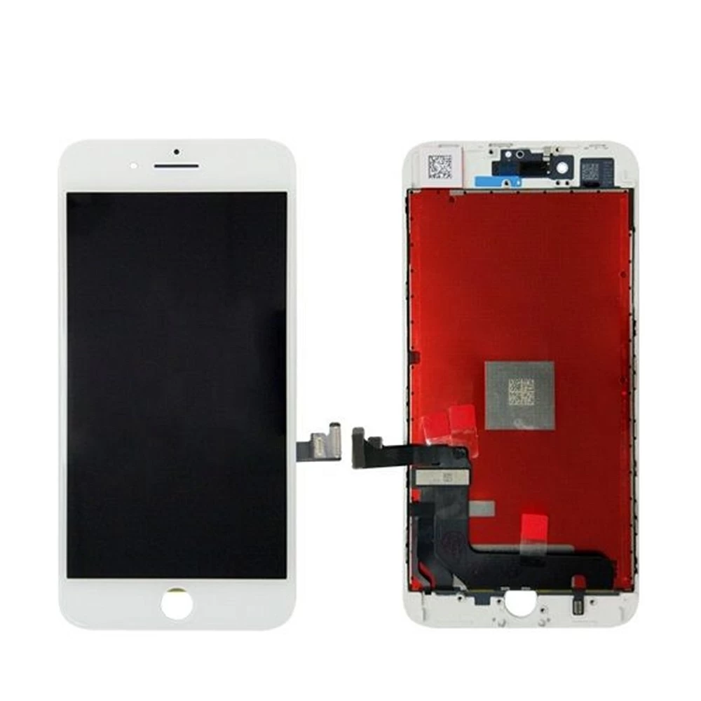 Дисплей для iPhone 8 Plus в сборе с тачскрином (белый) COPY "Hancai" + глазок камеры купить оптом