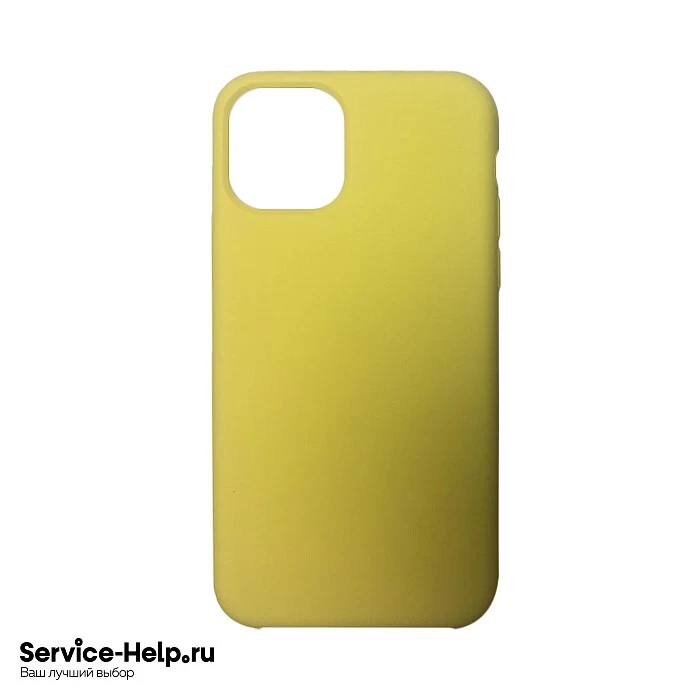 Чехол Silicone Case для iPhone 11 (жёлтый) без логотипа №4 COPY AAA+ * купить оптом