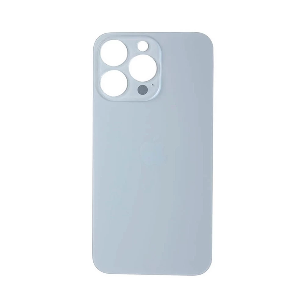 Задняя крышка для iPhone 13 PRO MAX (синий) (ув. вырез камеры) + (СЕ) + логотип ORIG Завод купить оптом