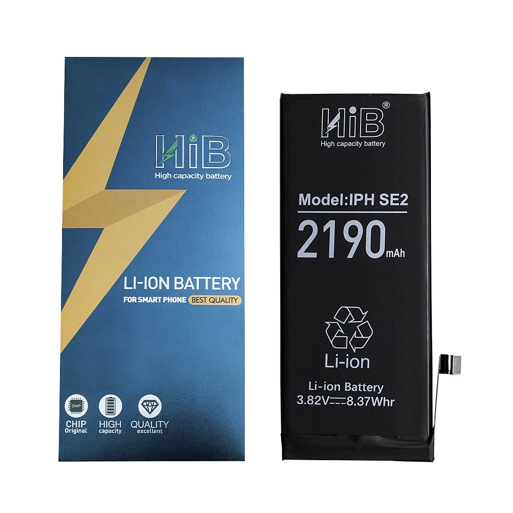 Аккумулятор для iPhone SE 2020 с повышенной ёмкостью (2190 mAh) "HIB" Original купить оптом
