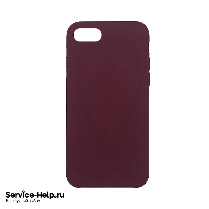 Чехол Silicone Case для iPhone SE2 / 7 / 8 (бордовый) №52 COPY AAA+* купить оптом
