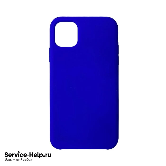 Чехол Silicone Case для iPhone 12 / 12 PRO (ультра синий) закрытый низ без логотипа №40 COPY AAA+* купить оптом