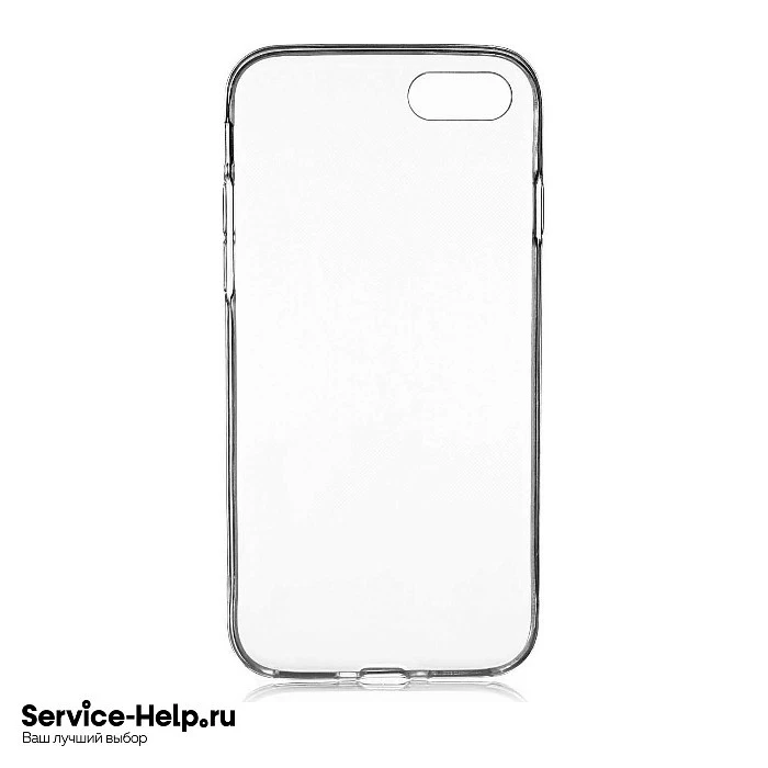 Чехол Silicone Case для iPhone 6 / 6S (глянцевый прозрачный мягкий) ORIG Завод купить оптом