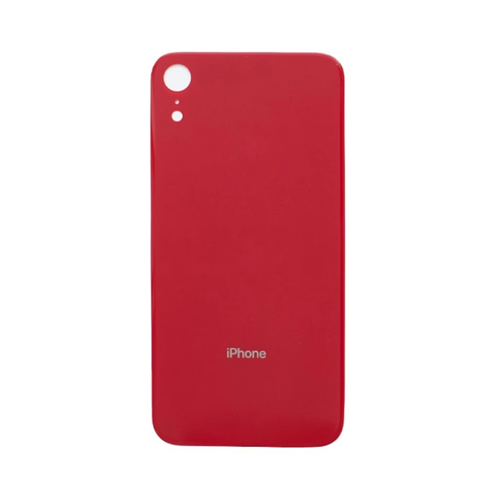 Задняя крышка для iPhone XR (красный) (ув. вырез камеры) + (СЕ) + логотип ORIG Завод купить оптом