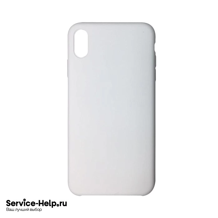 Чехол Silicone Case для iPhone XS MAX (белый) №4 ORIG Завод* купить оптом