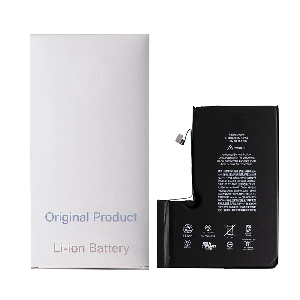 Аккумулятор для iPhone 12 PRO MAX Orig Chip "Desay" (восстановленный оригинал) купить оптом