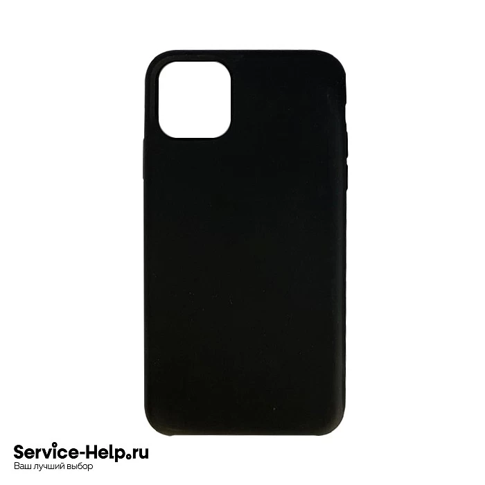 Чехол Silicone Case для iPhone 12 PRO MAX (чёрный) закрытый низ без логотипа №18 COPY AAA+* купить оптом
