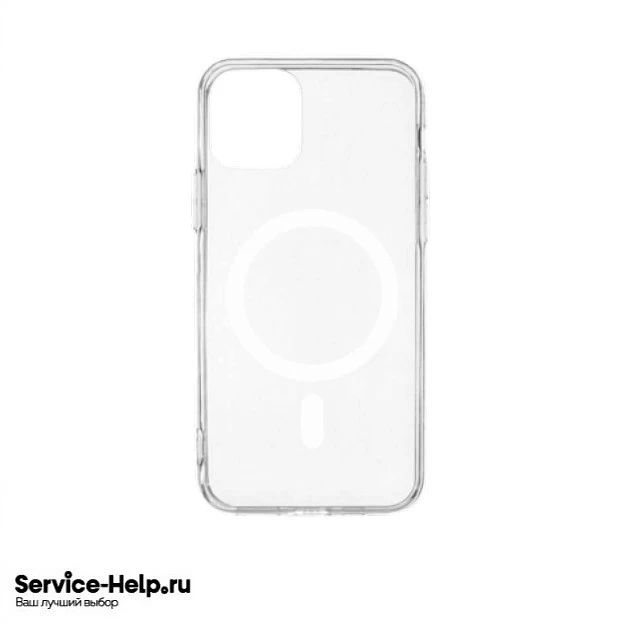 Чехол Silicone Case для iPhone 14 Plus (с MagSafe) (прозрачный)  купить оптом