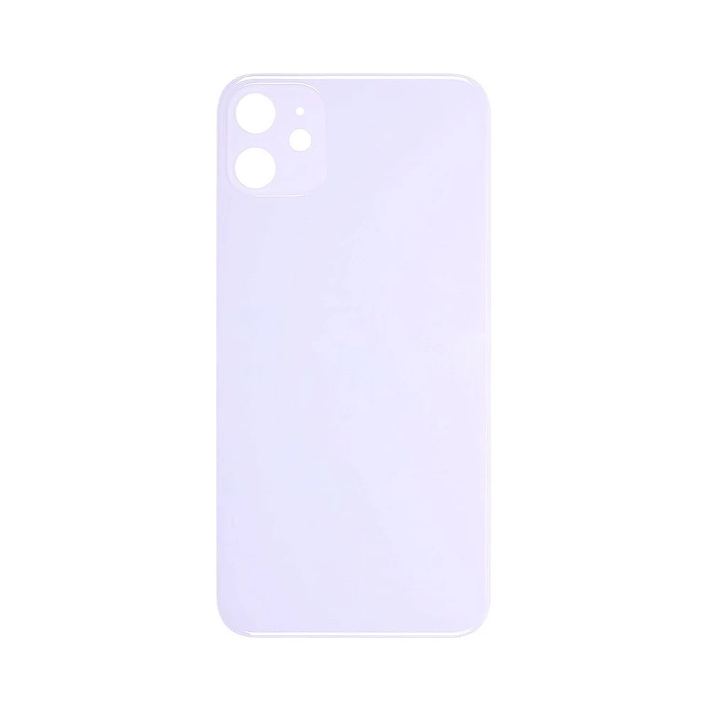 Задняя крышка для iPhone 11 (фиолетовый) (ув. вырез камеры) + (СЕ) + логотип ORIG Завод купить оптом