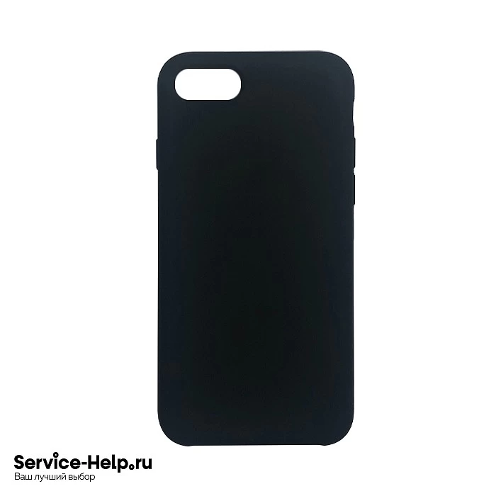 Чехол Silicone Case для iPhone 7 / 8 (чёрный) без логотипа №18 COPY AAA+* купить оптом