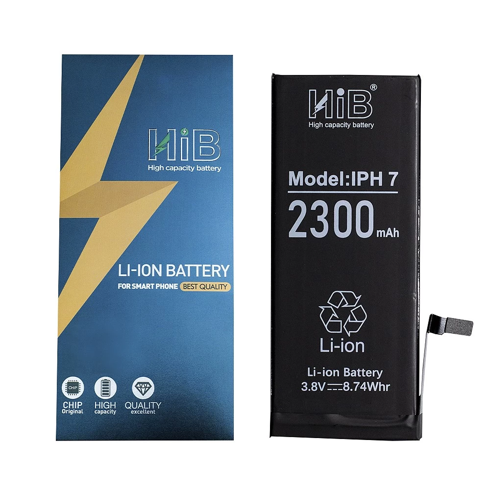 Аккумулятор для iPhone 7 с повышенной ёмкостью (2300 mAh) "HIB" Original купить оптом