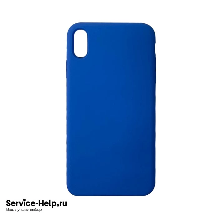 Чехол Silicone Case для iPhone XS MAX (сине-голубой) №3 COPY AAA+ купить оптом