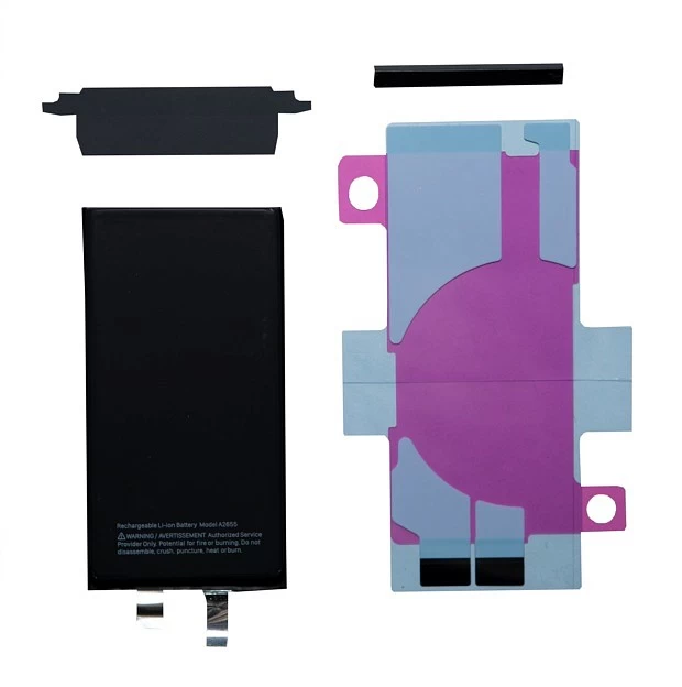 Ячейка (банка) АКБ для iPhone 13 + комплект наклеек (без шлейфа) купить оптом