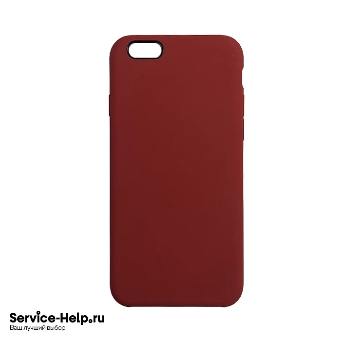 Чехол Silicone Case для iPhone 6 Plus / 6S Plus (тёмно-красный) №33 COPY AAA+* купить оптом