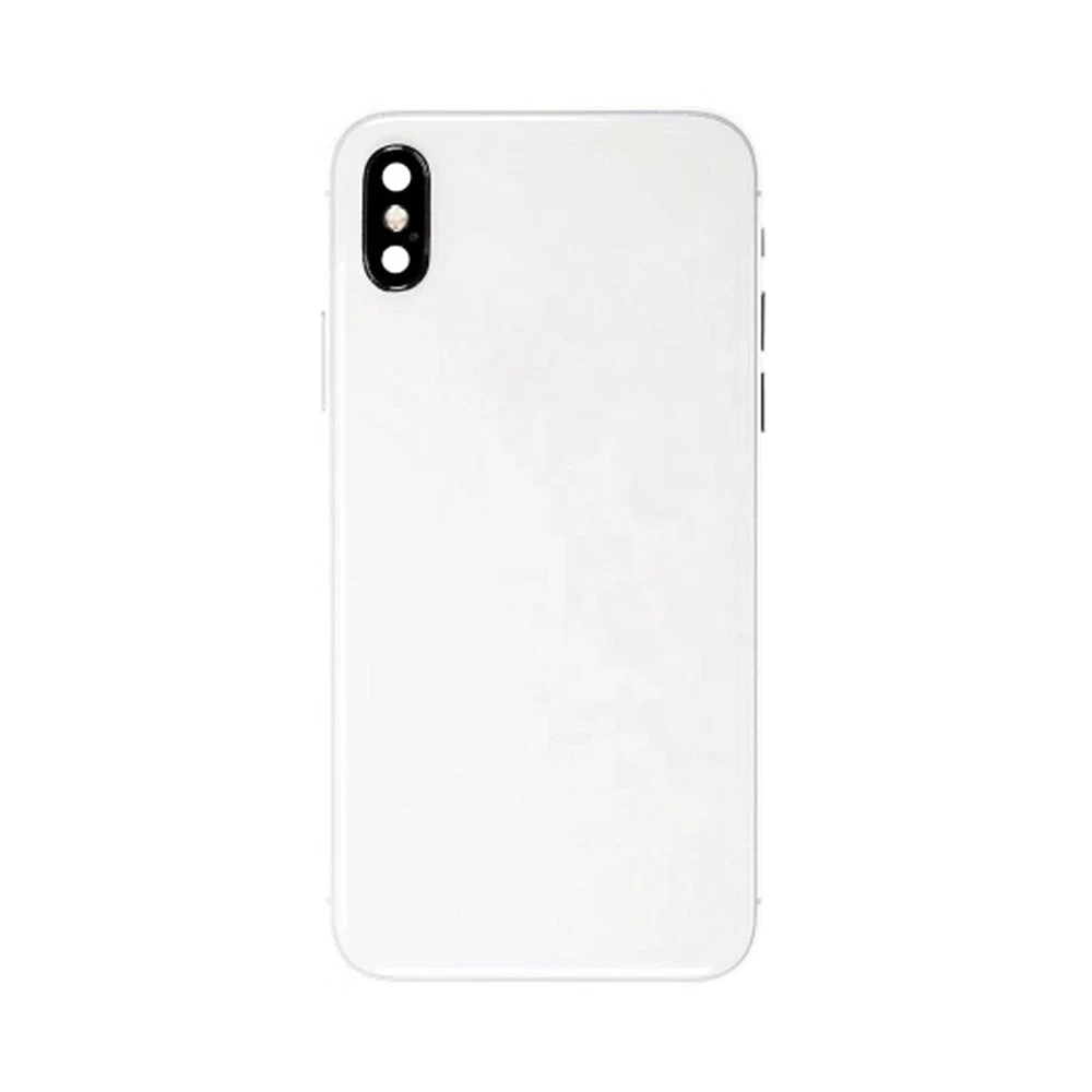 Корпус для iPhone XS MAX (белый) (трещина) ORIG Завод (CE) + логотип купить оптом
