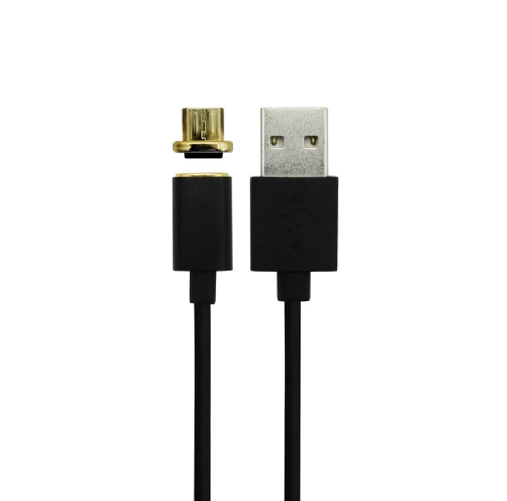 Кабель Micro USB - USB (CA-5480) "MAGNETIC" 4А длина 1,5м (чёрный) * купить оптом