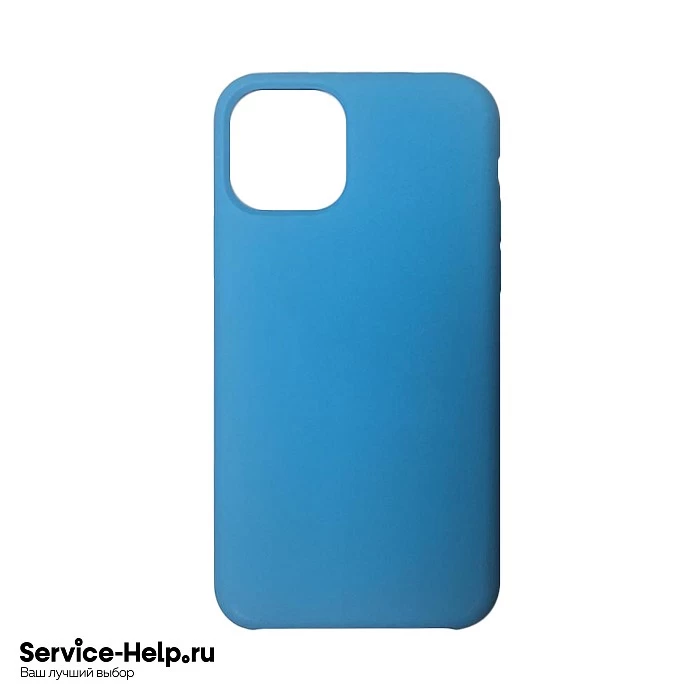 Чехол Silicone Case для iPhone 12 Mini (голубой) закрытый низ без логотипа №16 COPY AAA+* купить оптом