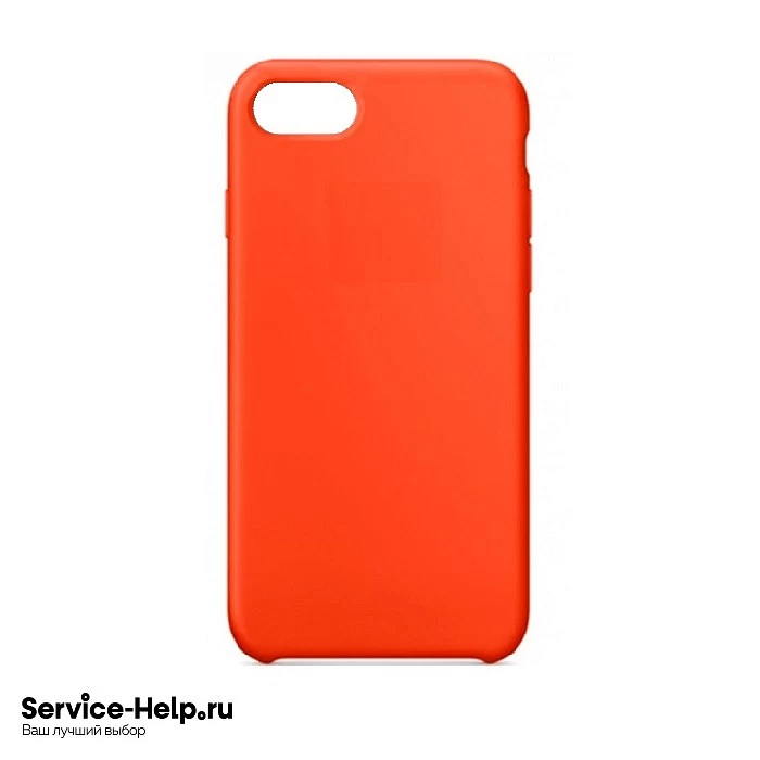 Чехол Silicone Case для iPhone 7 / 8 (оранжевый) без логотипа №13 COPY AAA+* купить оптом