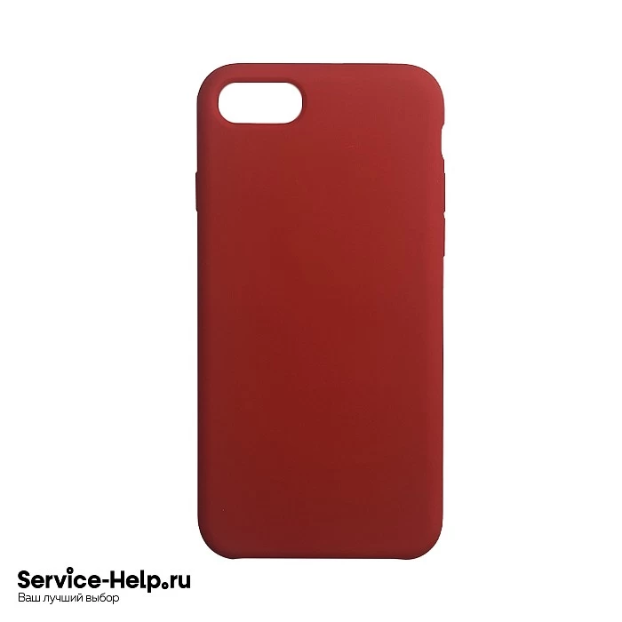 Чехол Silicone Case для iPhone 7 / 8 (красный) без логотипа №14 COPY AAA+* купить оптом