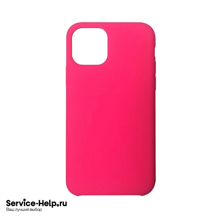 Чехол Silicone Case для iPhone 11 (кислотно-розовый) без логотипа №47 COPY AAA+* купить оптом