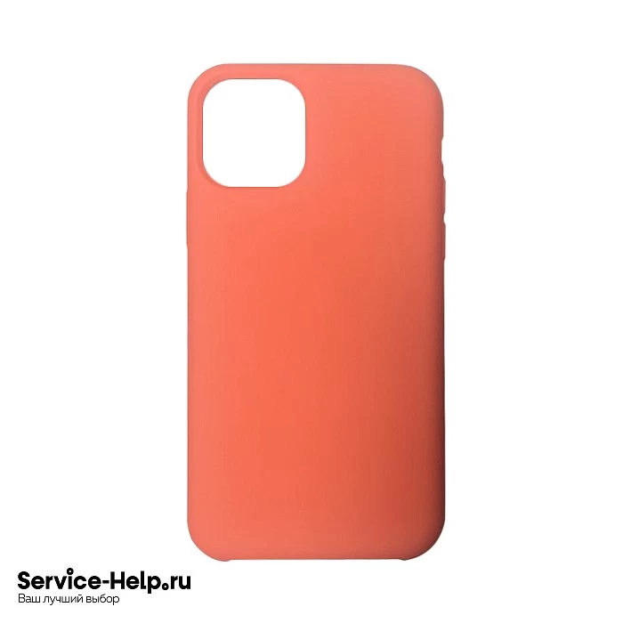 Чехол Silicone Case для iPhone 12 Mini (оранжевый) закрытый низ без логотипа №13 COPY AAA+* купить оптом