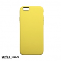 Чехол Silicone Case для iPhone 6 / 6S (лимон) без логотипа №55 COPY AAA+ - Service-Help.ru