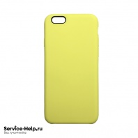 Чехол Silicone Case для iPhone 6 / 6S (жёлтый неон) без логотипа №32 COPY AAA+ - Service-Help.ru