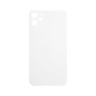 Задняя крышка для iPhone 11 (белый) (ув. вырез камеры) + (СЕ) + логотип ORIG Завод - Service-Help.ru