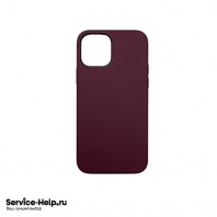Чехол Silicone Case для iPhone 12 / 12 PRO (с анимацией) (бордовый) №15 ORIG Завод - Service-Help.ru
