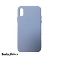 Чехол Silicone Case для iPhone XS MAX (васильковый) №18 ORIG Завод - Service-Help.ru