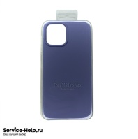 Чехол Silicone Case для iPhone 12 PRO MAX (сиреневый) закрытый низ без логотипа №41 COPY AAA+ - Service-Help.ru