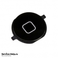 Кнопка HOME для iPhone 4 (толкатель) (чёрный) COPY AAA+* - Service-Help.ru