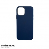 Чехол Silicone Case для iPhone 12 PRO MAX (с анимацией) (синий кобальт) №5 ORIG Завод - Service-Help.ru