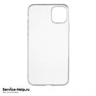 Чехол Silicone Case для iPhone 11 (глянцевый прозрачный мягкий) ORIG Завод - Service-Help.ru