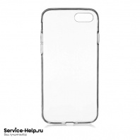 Чехол Silicone Case для iPhone 6 / 6S (глянцевый прозрачный мягкий) ORIG Завод - Service-Help.ru