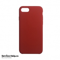 Чехол Silicone Case для iPhone 7 Plus / 8 Plus (красный) без логотипа №14 COPY AAA+ - Service-Help.ru