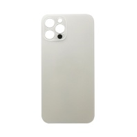 Задняя крышка для iPhone 12 PRO (белый) (ув. вырез камеры) + (СЕ) + логотип ORIG Завод - Service-Help.ru
