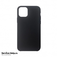 Чехол Silicone Case для iPhone 12 Mini (чёрный) закрытый низ без логотипа №18 COPY АAA+ - Service-Help.ru