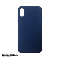 Чехол Silicone Case для iPhone XR (тёмно-синий) без логотипа № 20 COPY AAA+ - Service-Help.ru