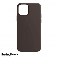 Чехол Silicone Case для iPhone 12 PRO MAX (шоколадный) закрытый низ №22 COPY AAA+ - Service-Help.ru