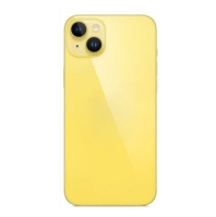 Задняя крышка для iPhone 14 (жёлтый) (ув. вырез камеры) + (СЕ) + логотип ORIG Завод - Service-Help.ru