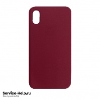 Чехол Silicone Case для iPhone XR (пурпурный) без логотипа №36 COPY AAA+ - Service-Help.ru