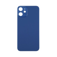 Задняя крышка для iPhone 12 Mini (синий) (ув. вырез камеры) + (СЕ) + логотип ORIG Завод - Service-Help.ru