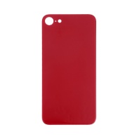 Задняя крышка для iPhone SE 2020 (красный) (ув. вырез камеры) + (СЕ) + логотип ORIG завод - Service-Help.ru