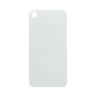 Задняя крышка для iPhone 8 (белый) (ув. вырез камеры) + (СЕ) + логотип ORIG Завод - Service-Help.ru