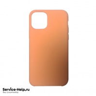 Чехол Silicone Case для iPhone 12 Mini (розовый персик) закрытый низ без логотипа №27 COPY AAA+ - Service-Help.ru
