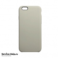 Чехол Silicone Case для iPhone 6 / 6S (кремовый) без логотипа №11 COPY AAA+ - Service-Help.ru